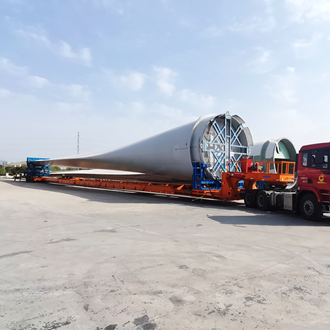 Brezilyalı Ortağa Teslim Edilen Wind Blade Treyler İlk Taşıma Görevini Tamamladı.
